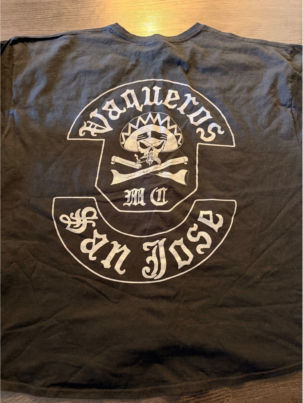 Vaqueros MC San Jose Biker Club Graphic T-Shirt 3XL